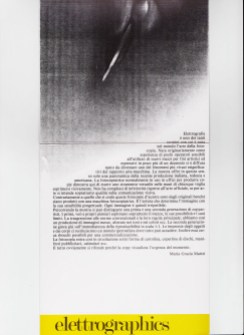 Elettrographics - Pavia 1984